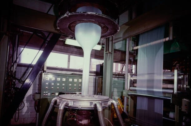 Coextrusion blown film process